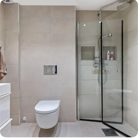 Quarto em Acomodações Particulares Cozy Place 3 Double Bed